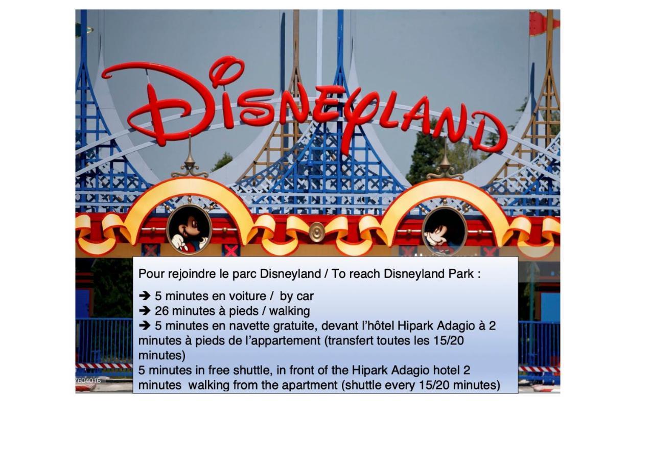 Apartment 2 Bedroomed Near Disneyland Paris With Garden Parking At 塞里斯 外观 照片